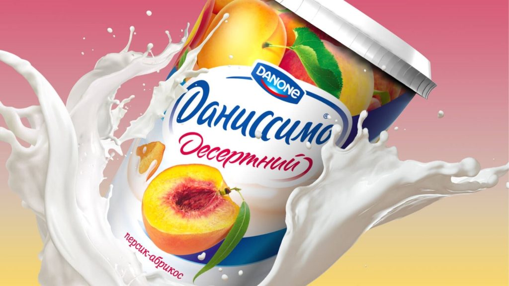 Упаковщик йогуртов Danone